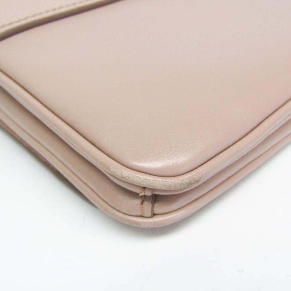 PRADA Cream Leather Saffiano Shoulder Bag - Picture 5 of 16